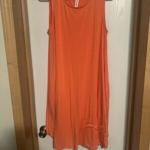 Sleeveless dress and cover dress large, cover OS